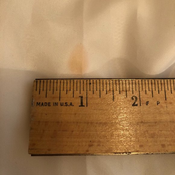 Xscape, Strapless Embellished Champagne Tulle & Satin Ball Gown, Size 10 - Picture 13 of 16